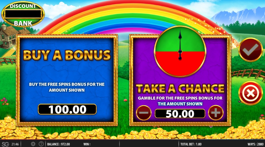 rainbow riches megaways bonus