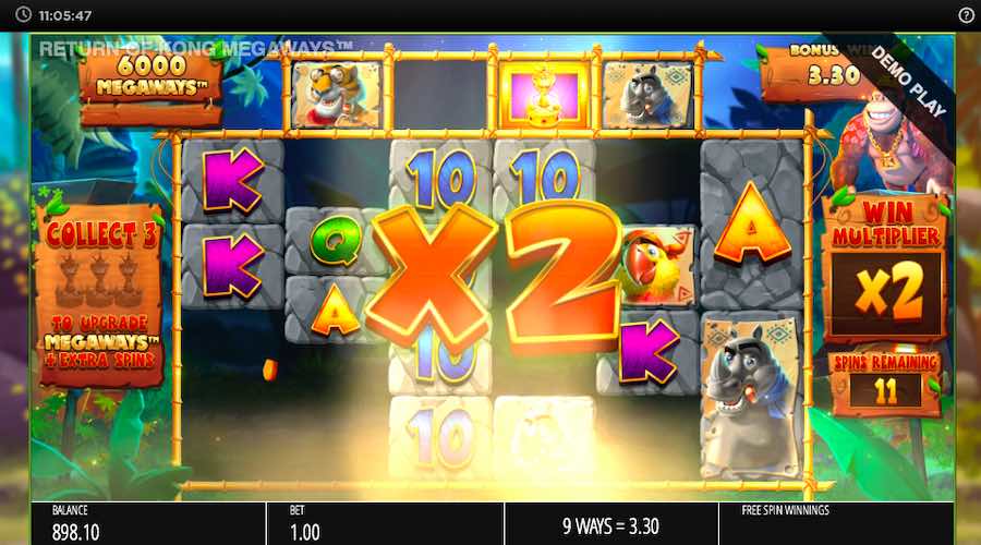 Return of Kong Megaways Slot Demo | RTP 96.03% | Free Play