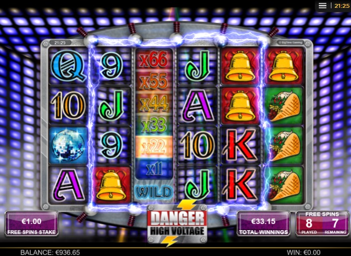 Wild Reel Not Connecting During High Voltage Free Spins Bonus On Dhv