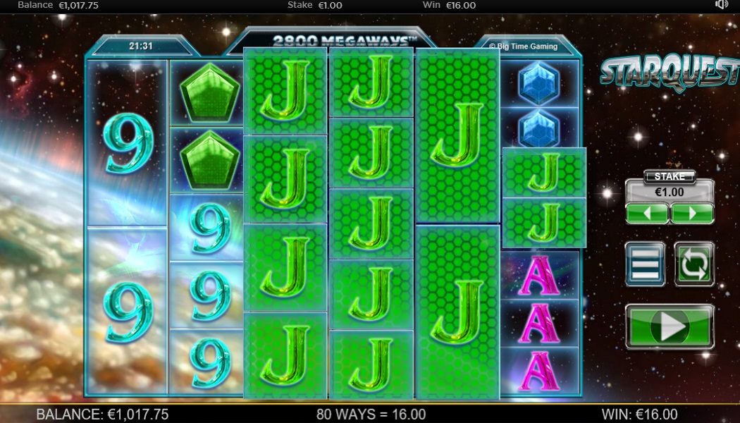 Reels Locking On To Jacks For A Slow Roll On Starquest Slot