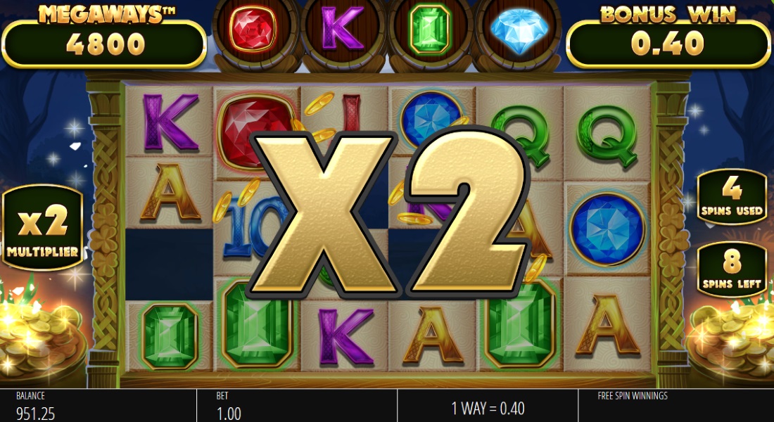 Multiplier Increasing After A Win During The Free Spins Feature