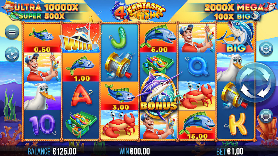 Play With 6 Reels, 4,096 Paylines, And Win Up To 15,000x Your Bet In 4 Fantastic Fish Online Slot