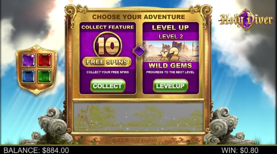 Level 1 Completed On Holy Diver Megaways™ Slot