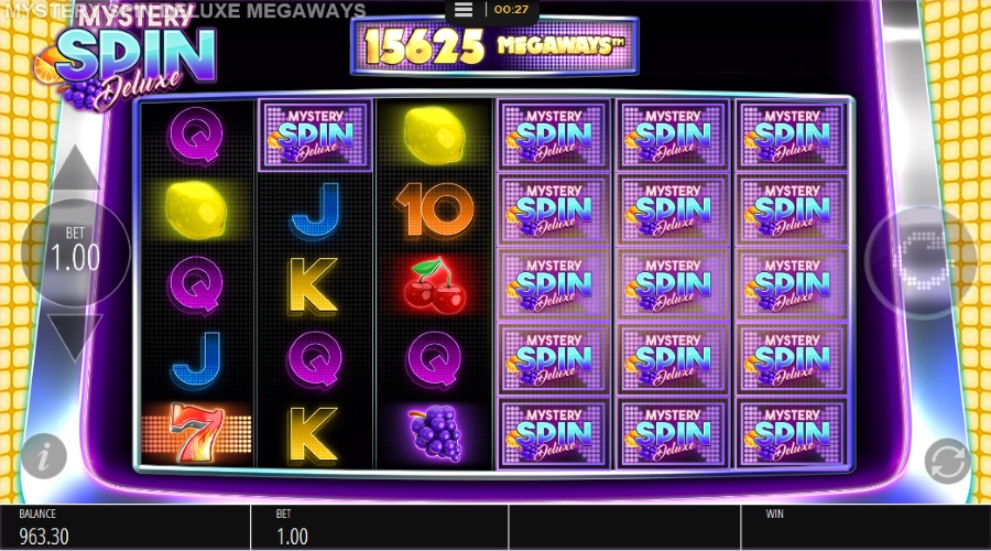 Mystery Symbols Can Sync Up To 6 Reels On Mystery Spin Deluxe Megaways™