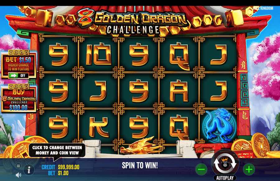 8 Golden Dragon Challenge Slot Base Game