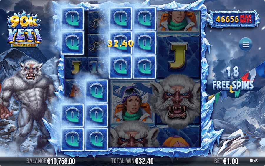 Trigger The Free Spins Organically, Or Activate Them Through A Bonus Buy Option On 90k Yeti Gigablox Slot