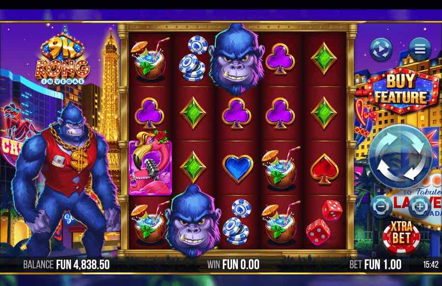 Win Over 9,000x Your Bet In The 9k Kong In Vegas Online Slot From Provider 4theplayer