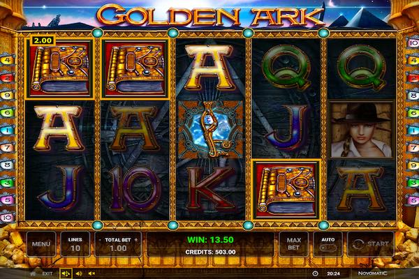 3 Or More Of The Scatter Symbols Landing In View On Golden Ark Slot Will Trigger The Free Spin Feature