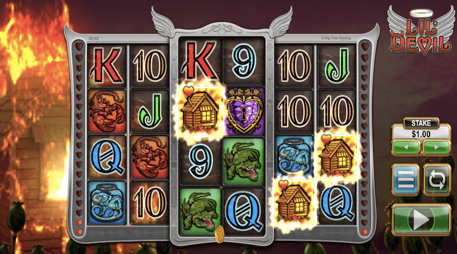 3 Or More Scatter Symbols Will Trigger The Bonus On Lil Devil Slot