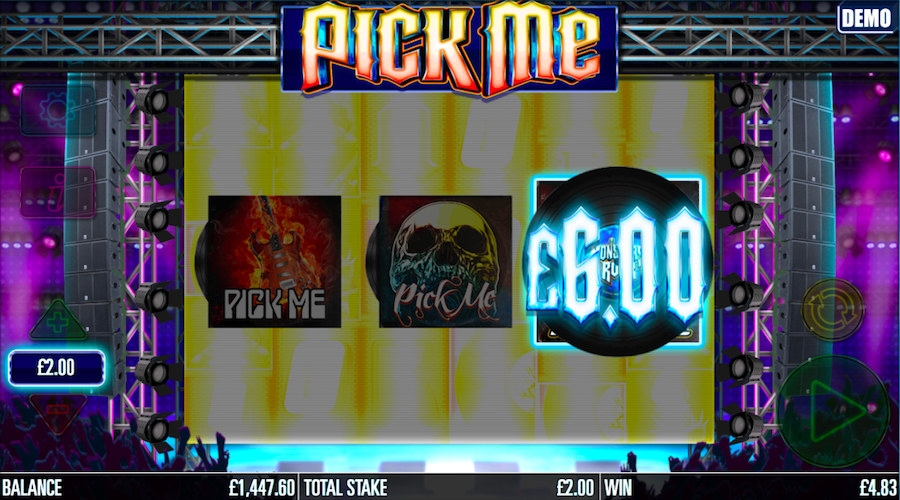 Choose One Of The Symbols To Reveal A Cash Prize On The Pick Me Feature