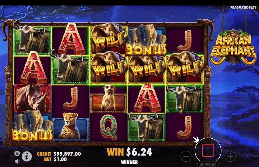 African Elephant Slot Free Spins Feature