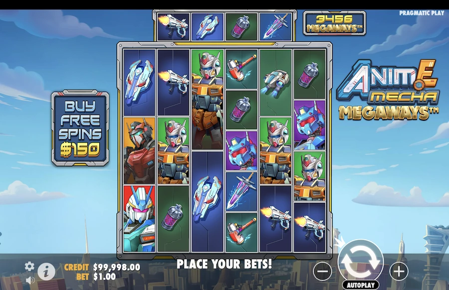 Anime Mecha Megaways Slot