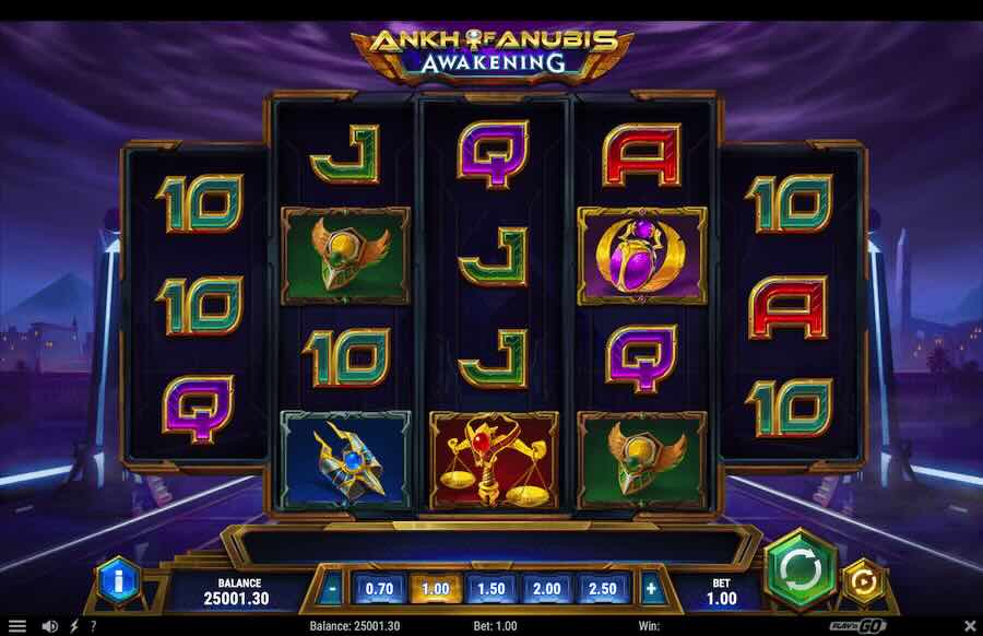 Ankh Of Anubis Awakening Slot Base Game