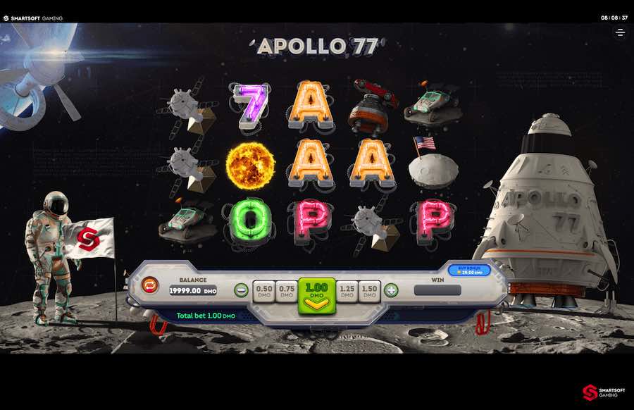 Apollo 77 Slot Base Game