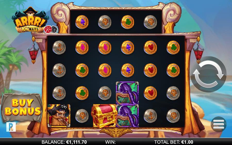 Spin With 6 Reels, Up To 10,000 Paylines, And Win A Possible 20,000x Your Bet When Playing Reelplay's Arrr 10k Ways Online Slot