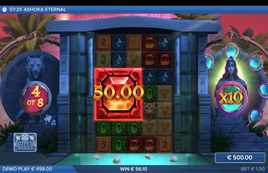 Ashoka Eternal Slot Free Spins Feature