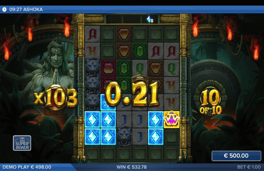 Ashoka Slot Free Spins Feature