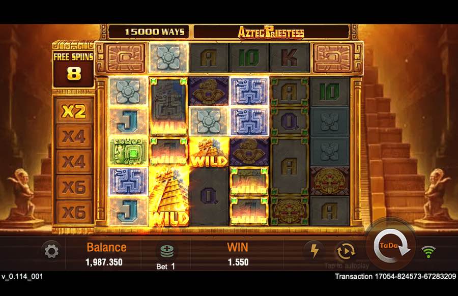 Aztec Priestess Slot Free Spins Feature 