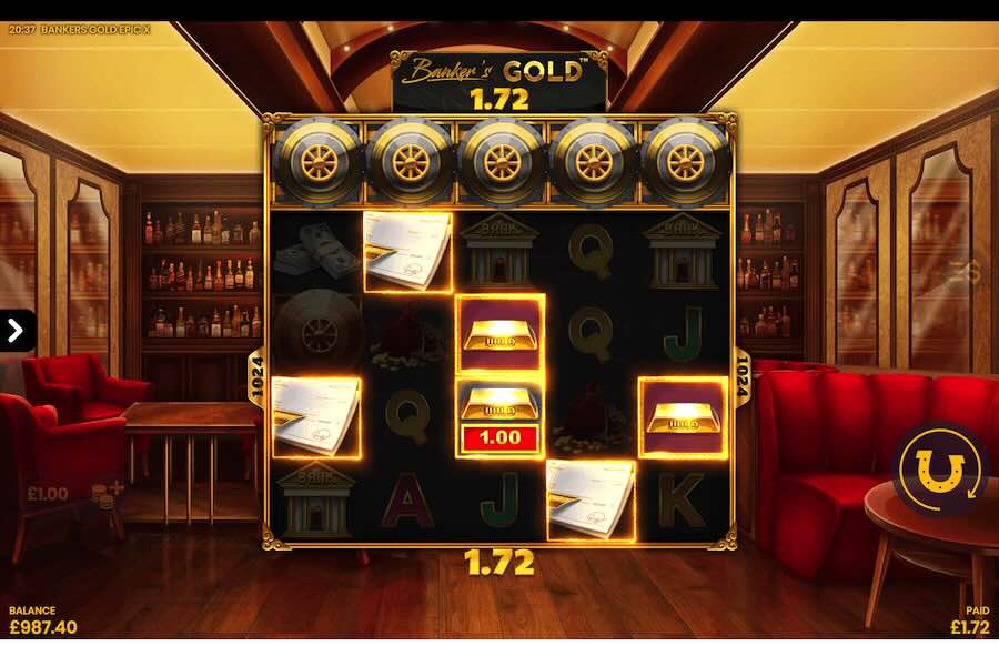 Banker's Gold Slot Free Spins Feature 