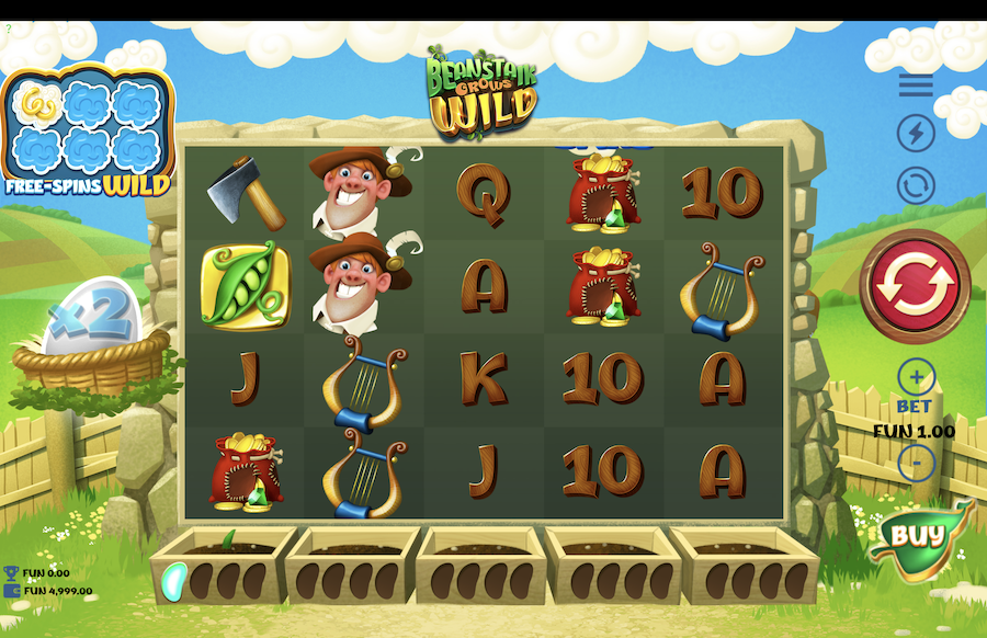 Beanstalk Grows Wild Slot