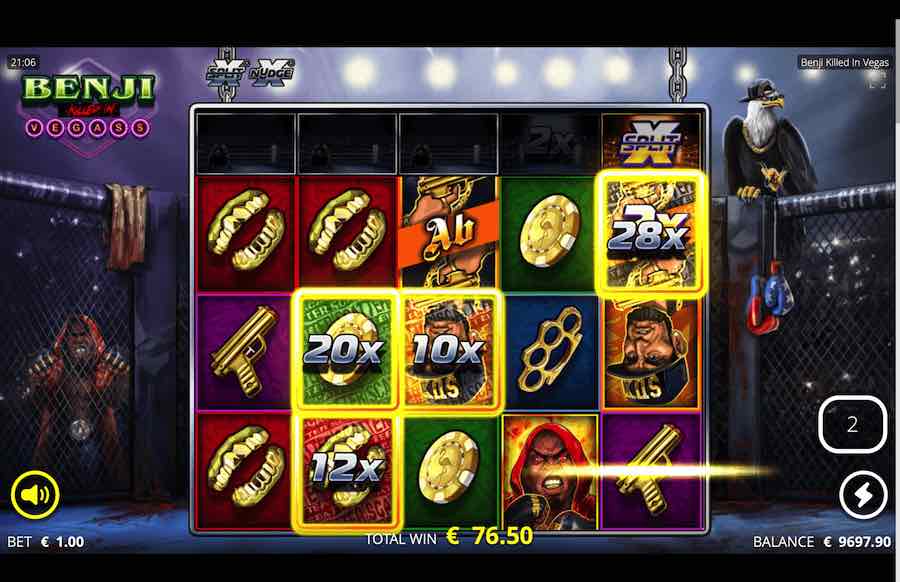 Benji Killed In Vegas Slot Free Spins Feature