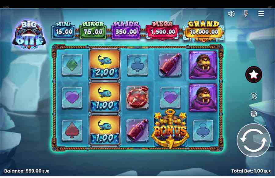 Big Bite Slot Base Game