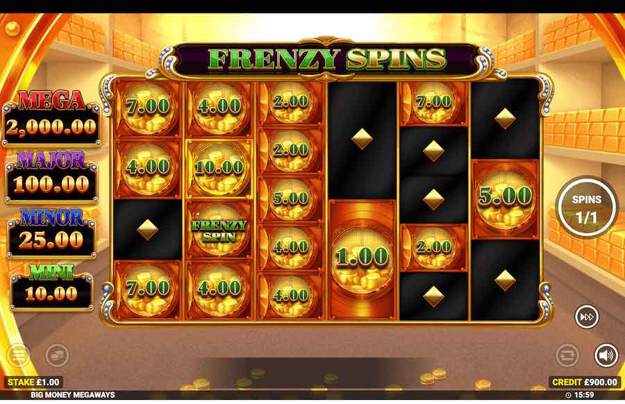 Big Money Megaways Slot Bonus Feature 