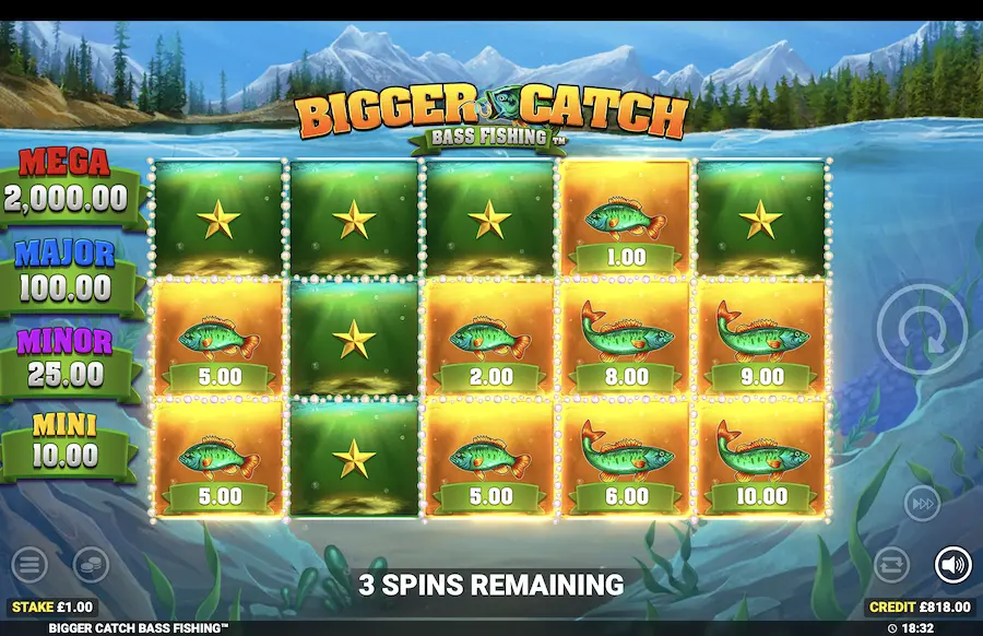 Bigger Catch Bass Fishing Slot