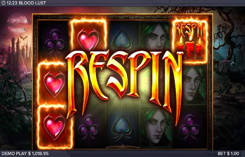 Get Additional Chances To Win Through The Boosted Respin On Blood Lust