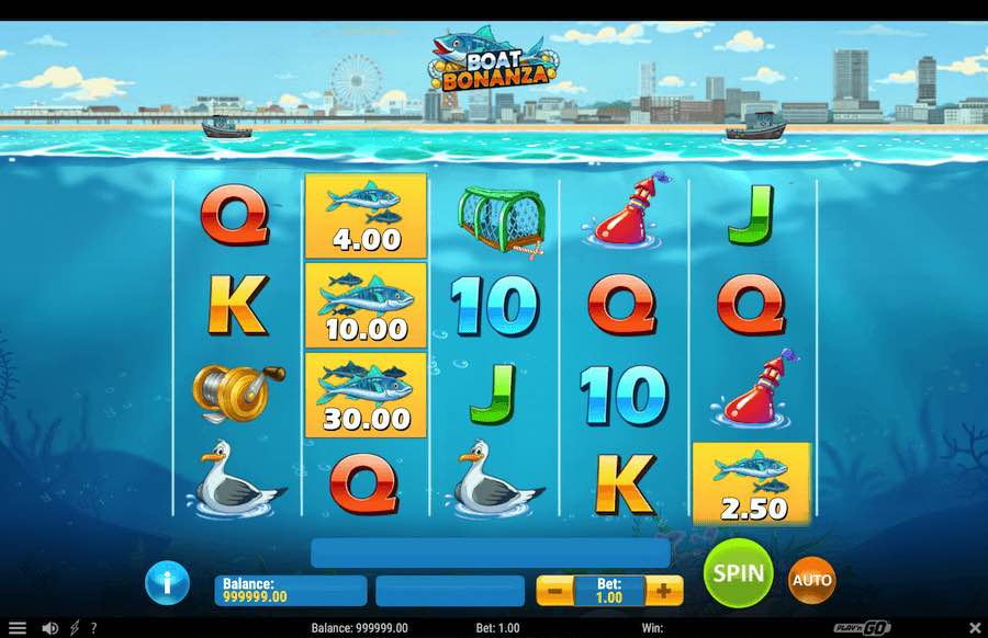 Win Up To 5,000x Your Bet In The Boat Bonanza Online Slot From Provider Play'n Go