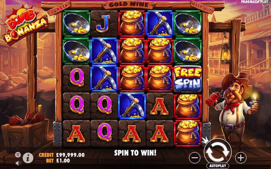 Play With 5 Reels, 50 Paylines, And Win Up To 2,015x Your Bet When Playing Bomb Bonanza Online Slot From Provider Pragmatic Play