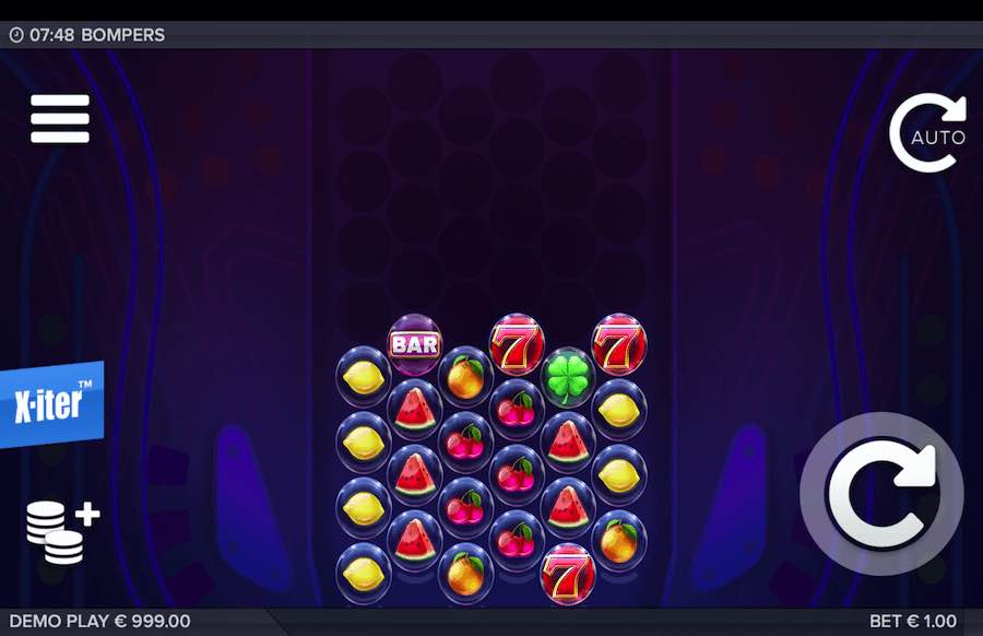 Bompers Slot Base Game