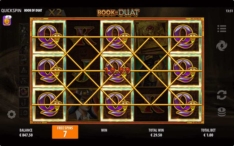 Play With Multiple Expanding Symbols And Multipliers During The Free Spins Feature On Book Of Duat Slot