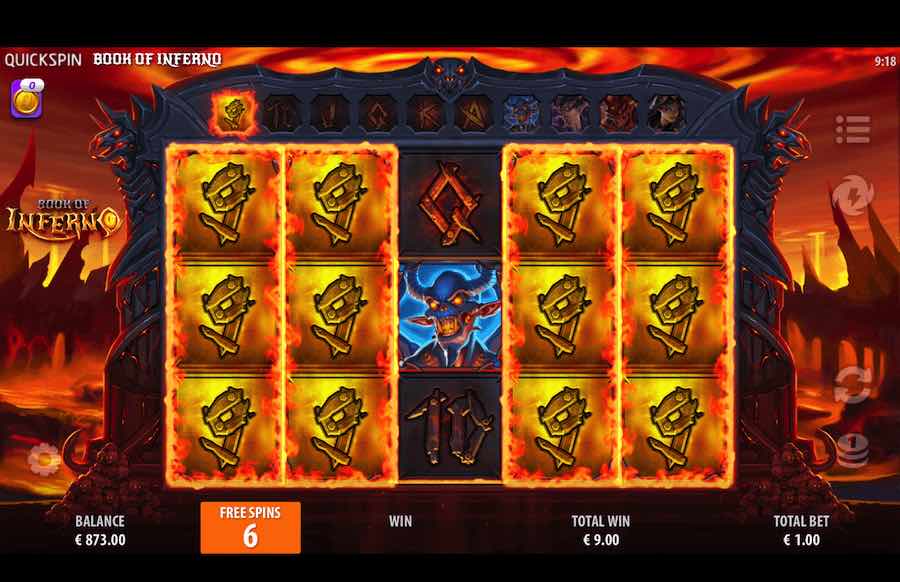 Book Of Inferno Slot Free Spins Feature