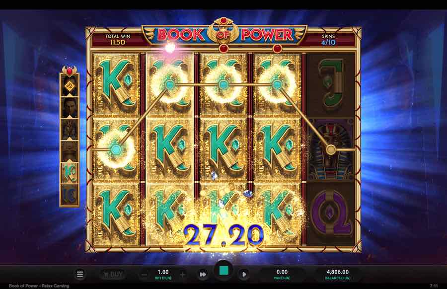 Book Of Power Slot Free Spins Feature