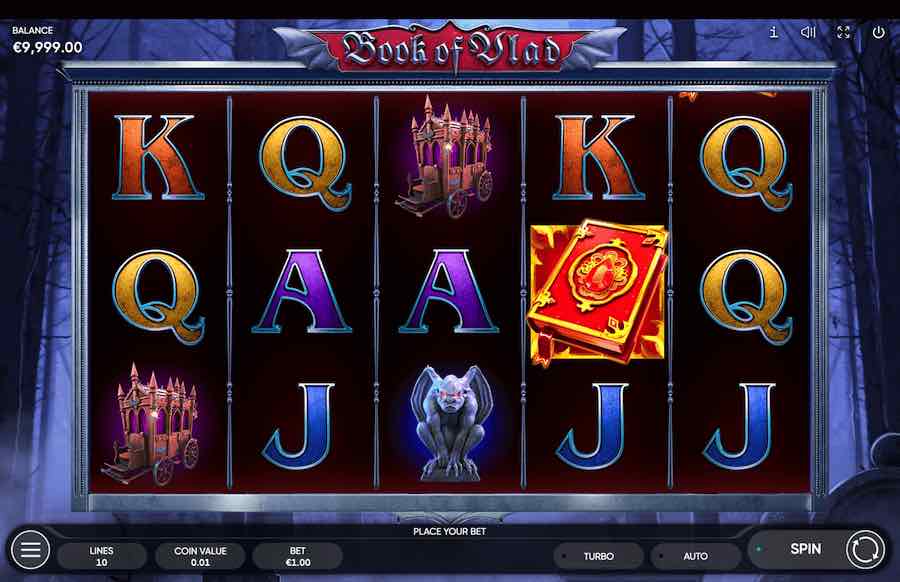 Win Up To 10,000x Your Bet And Play With 10 Paylines In The Book Of Vlad Online Slot From Game Provider Endorphina