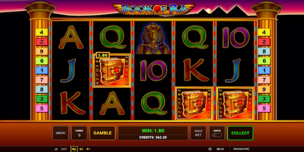 3 Or More Book Scatters Will Trigger The Free Spin Bonus On Book Of Ra Classic