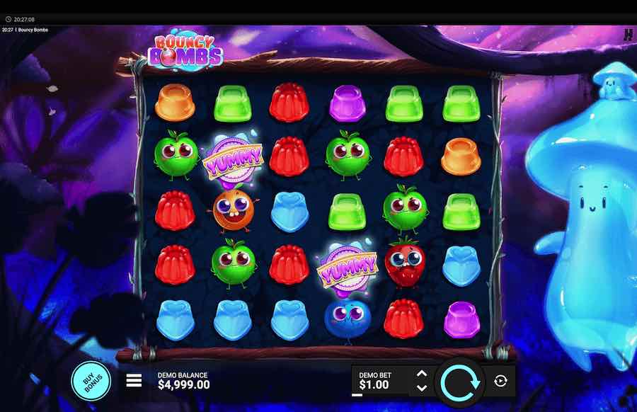 Bouncy Bombs Slot Base Game 