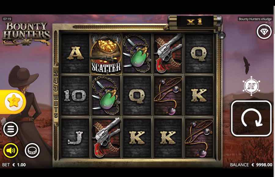 Bounty Hunters Slot Base Game