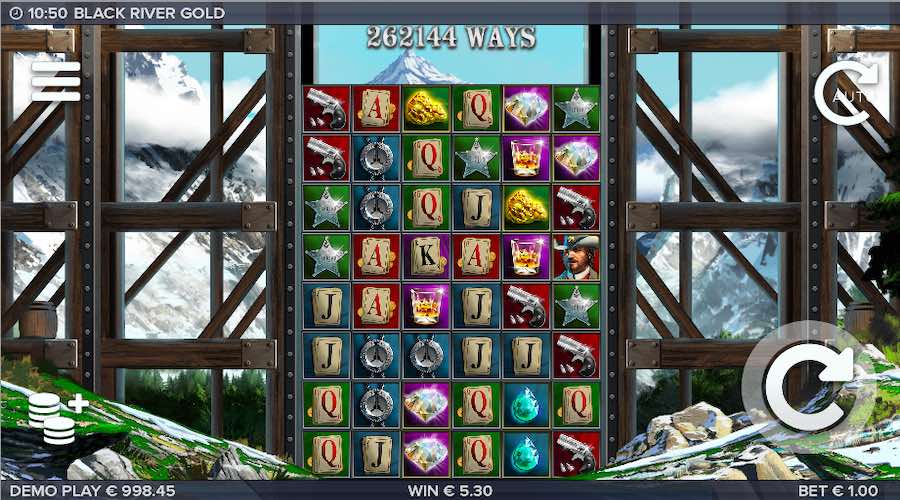 Reach Up To  262,144 Ways To Win When Playing Black River Gold