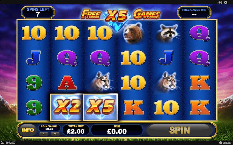 Land 3 Or More Scatter Symbols To Trigger The Free Spins Feature On Buffalo Blitz Vide Slot