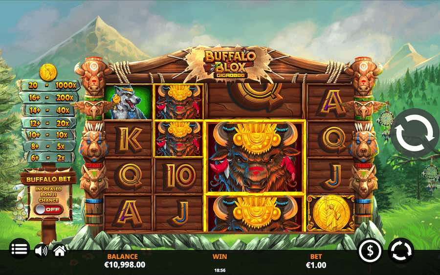 Play With 20 Paylines, 5 Reels, And Win Up To 2,500x Your Bet In Jelly Entertainment's Buffalo Blox Gigablox Online Slot