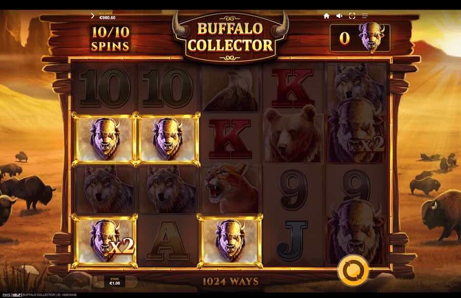 Buffalo Collector Slot Free Spins Feature