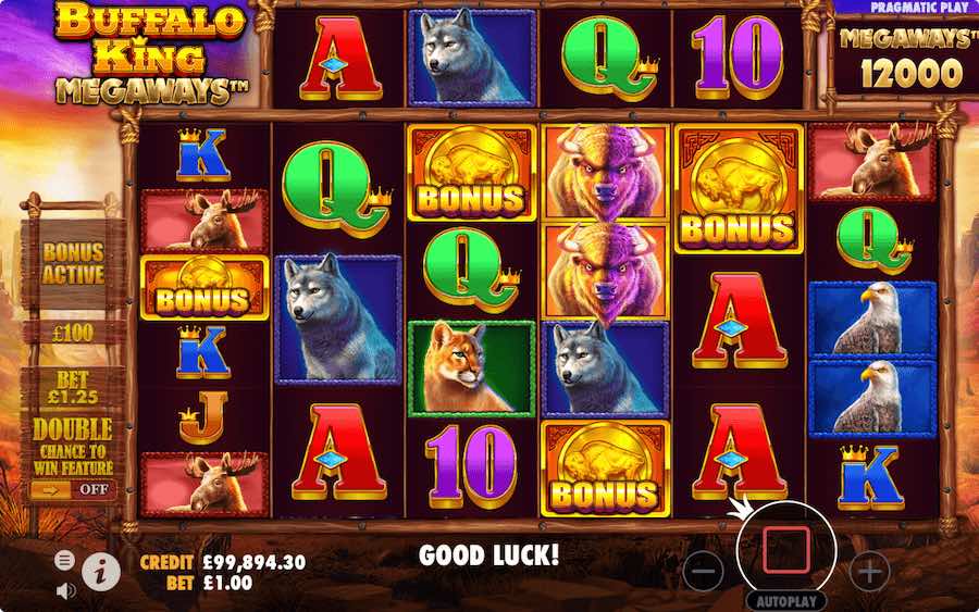 4 Or More Scatter Symbols Landing In View Will Trigger The Free Spins Feature On Buffalo King Megaways™