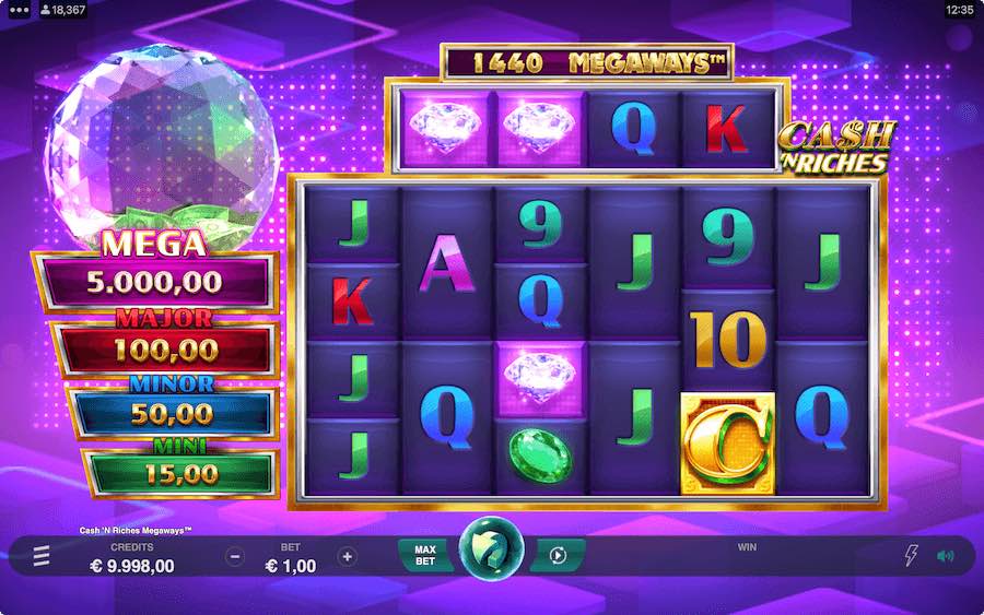 Play With 6 Reels, 117,649 Paylines, And Win Up To 18,164x Bet In Triple Edge Studios Cash 'n Riches Megaways Online Slot