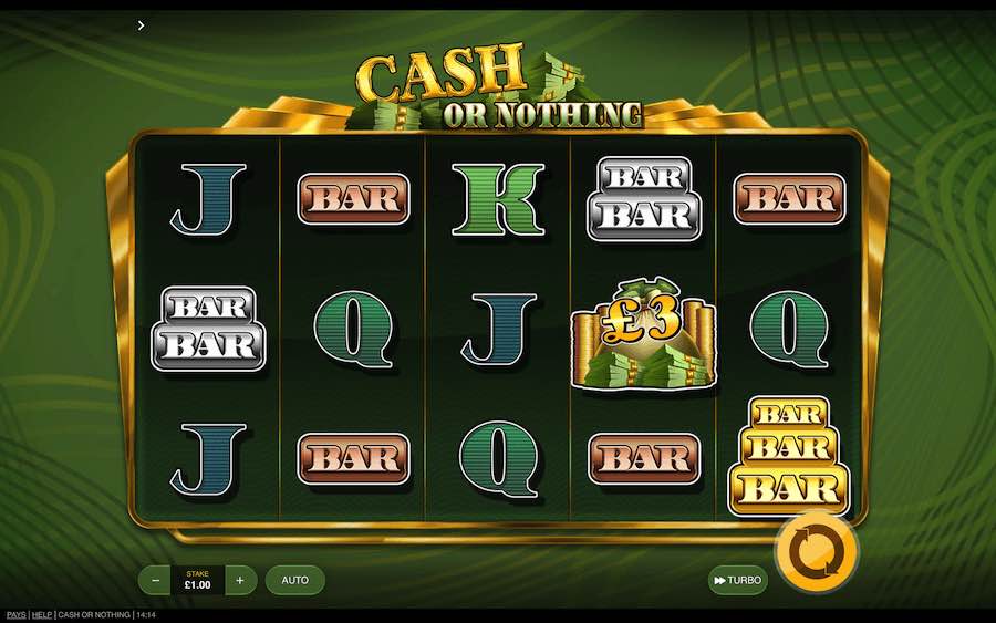 Red Tiger Gaming's Cash Or Nothing Online Slot Features 5 Reels, 20 Paylines, And Wins Up To A Maximum Of 5,000x Bet