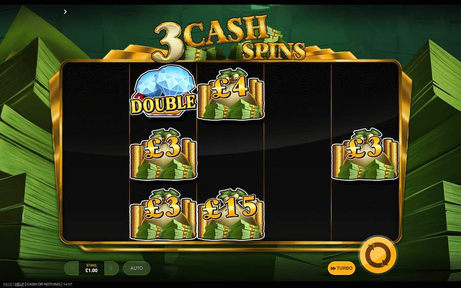 Land 5 Or More Cash Scatter Symbols In View To Trigger The Cash Spins Feature On Cash Or Nothing Video Slot