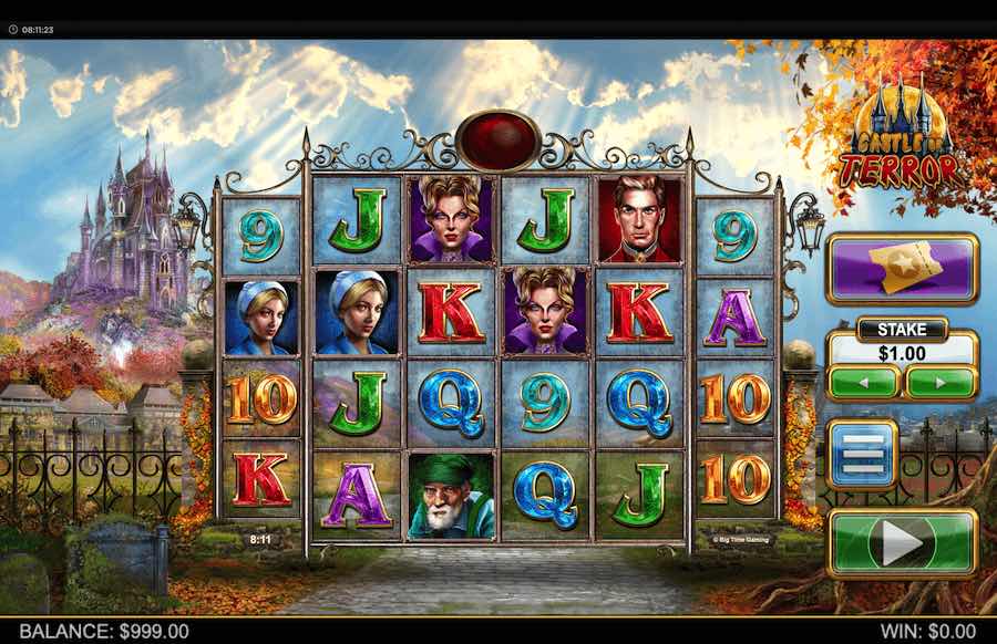 Win Up To 61,720x Your Bet In The Castle Of Terror Online Slot From Provider Big Time Gaming