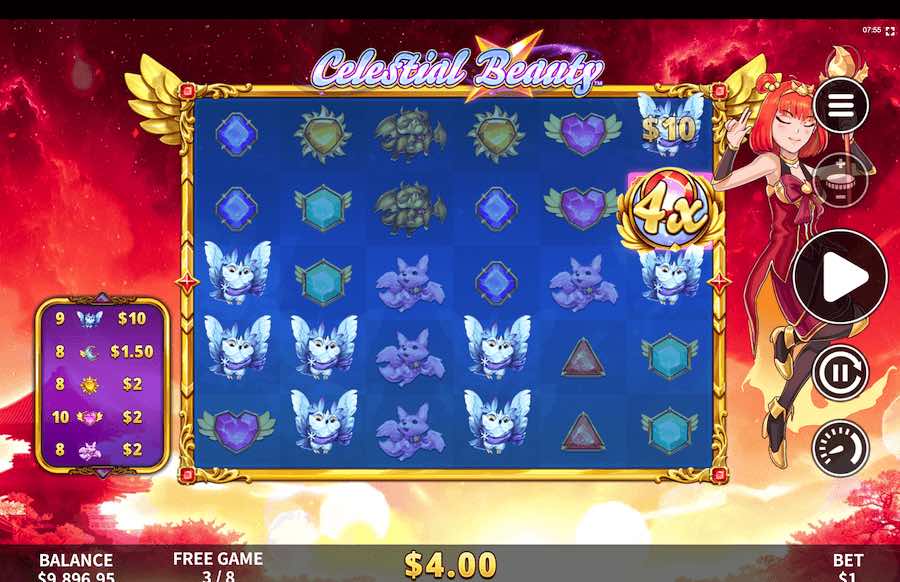 Celestial Beauty Slot Free Spins Feature