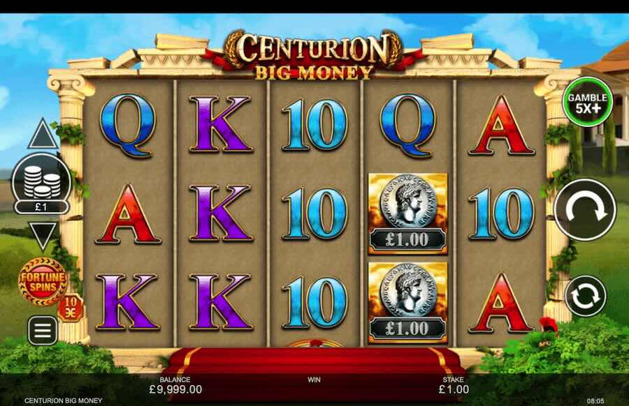 Centurion Big Money Slot Base Game 